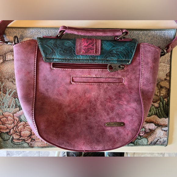 Montana West Embossed Collection Shoulder Bag - Picture 2 of 6
